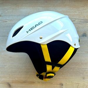 Head ski/snowboard helmet XXS white
